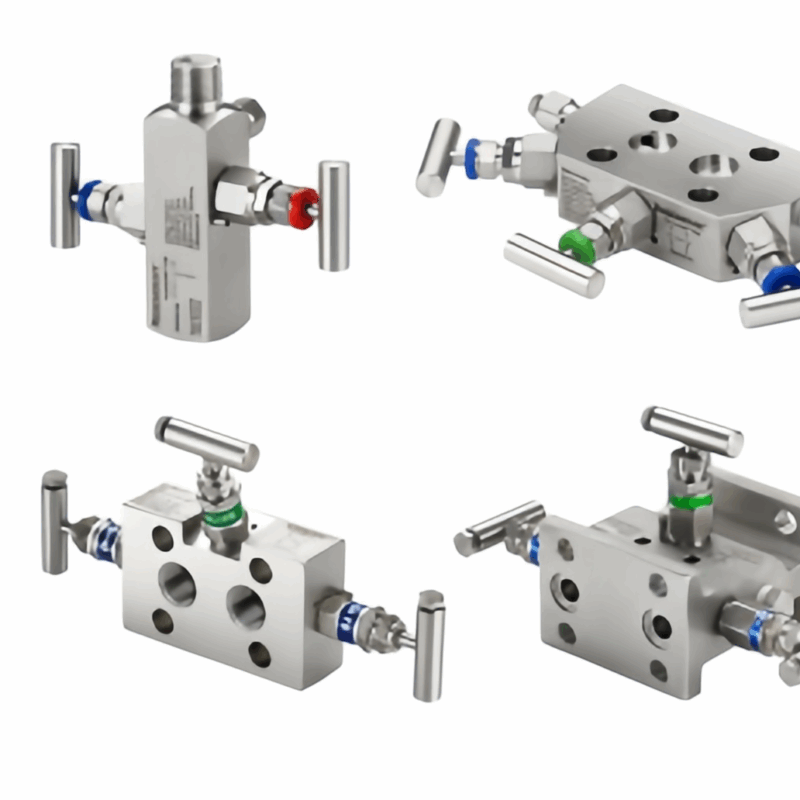 rosemount 3051 coplanar pressure transmitter and 304 manifold