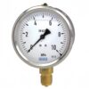 wika 213.53 bourdon tube pressure gauge copper alloy stainless steel case