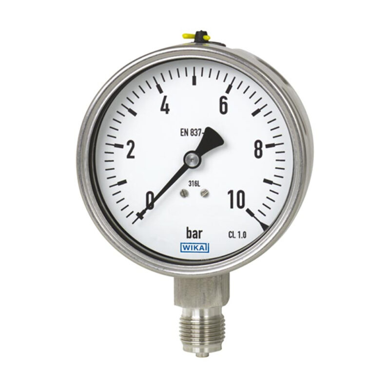 wika en837 1 pressure gauge